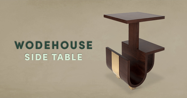 Wodehouse Side Table Wood Tailors Club Savvy Craftsmanship