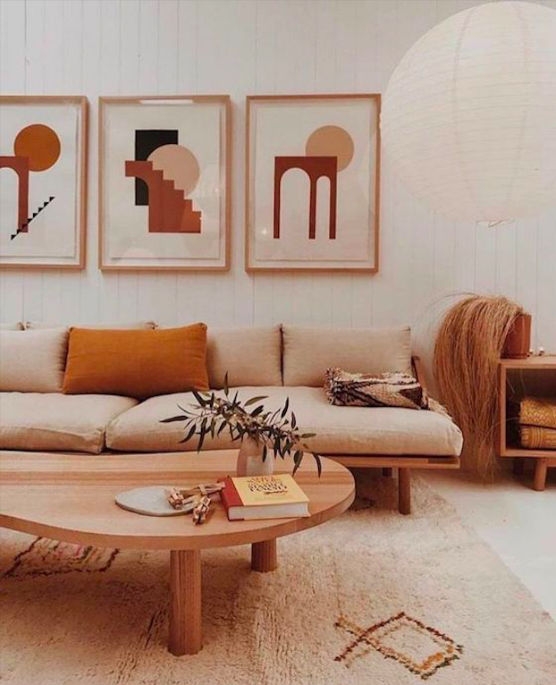 Earth Tone Living Room Decor - Home Decoration & Design Ideas