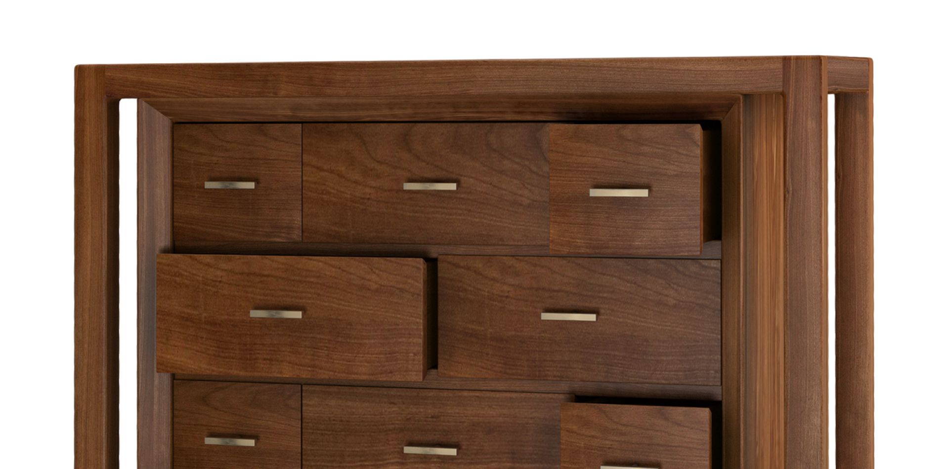 Caxton chest of drawers in noble wood