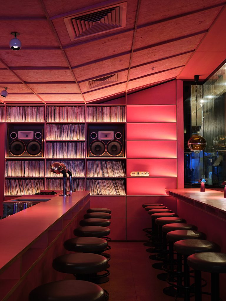 JAM Record Bar, Australia, by Akin Atelier Listening Bars