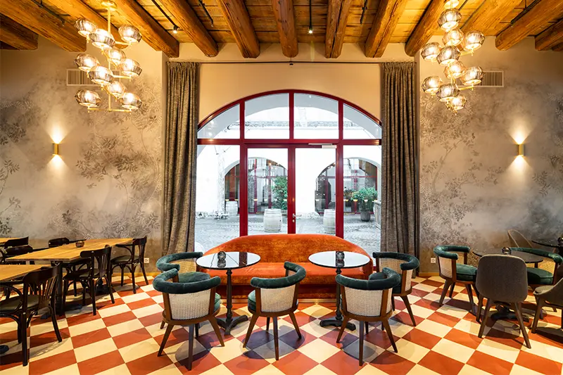 Gueterhof Restaurant - Zurich, Switzerland - George Dining Chair