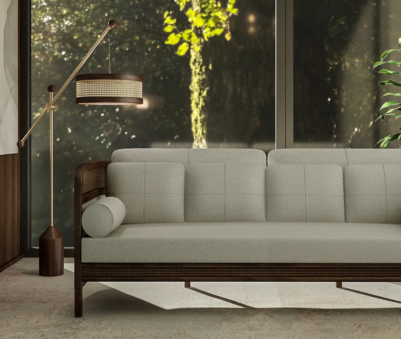 Spring decor trends-Crockford Sofa Ambient