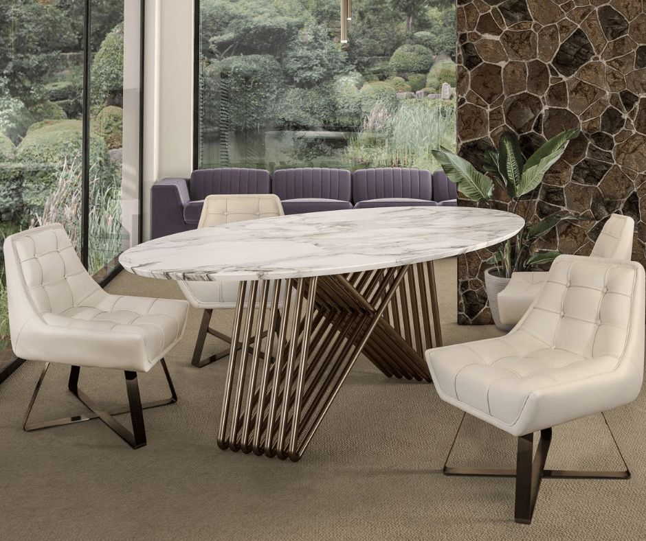 Traditional dining chair - LOUIS - Ottiu - fabric / walnut base /  upholstered