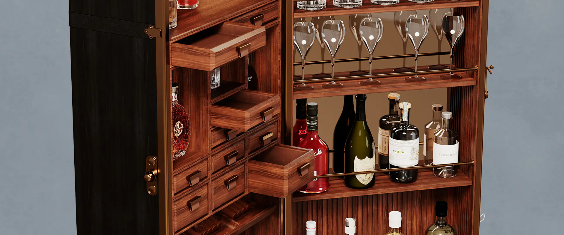 Bowmore Bar Cabinet Bowmore Bar Cabinet