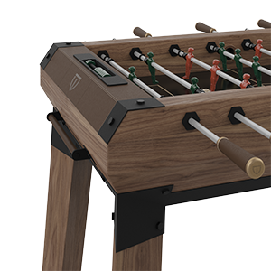 Close-up of the Chesterfield Foosball Table.