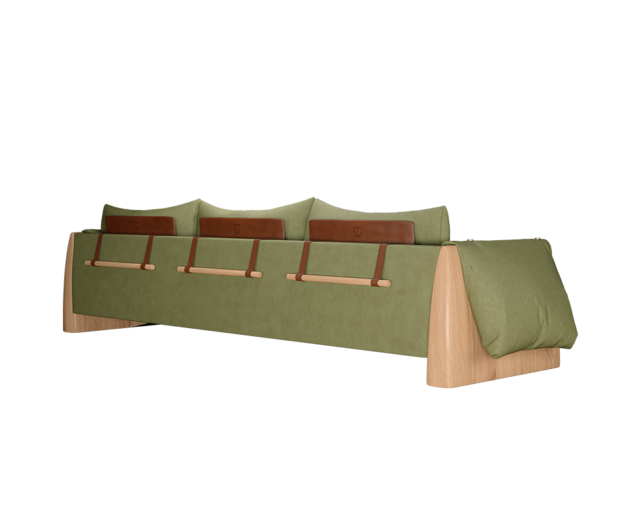 Dudley Sofa Wood Tailors Club Riveting Craftsmanship