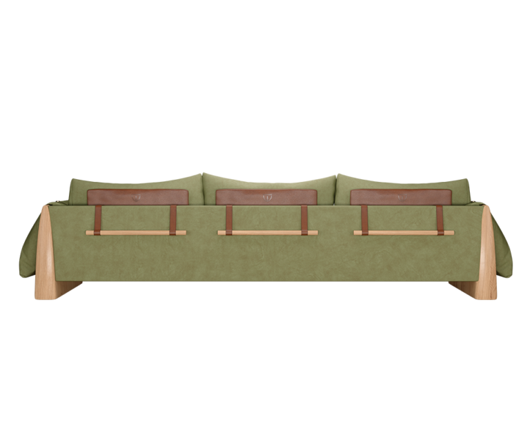 Dudley Sofa Wood Tailors Club Riveting Craftsmanship