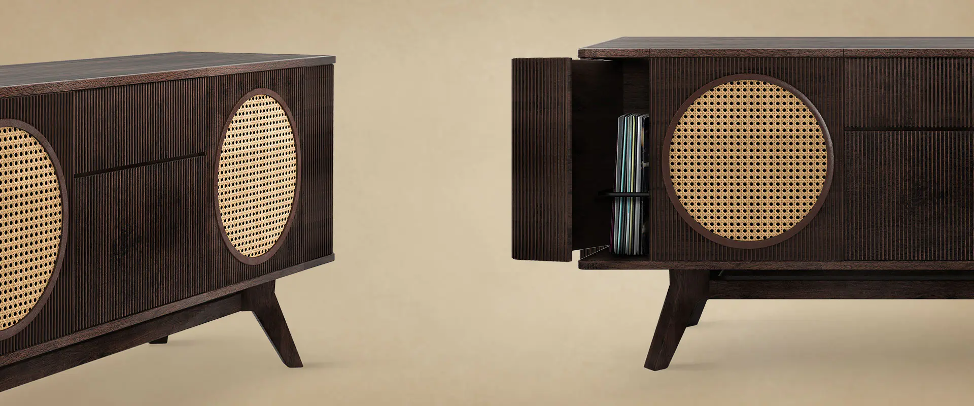 Harrison Sideboard Harisson Sideboard for Vinyl Lps