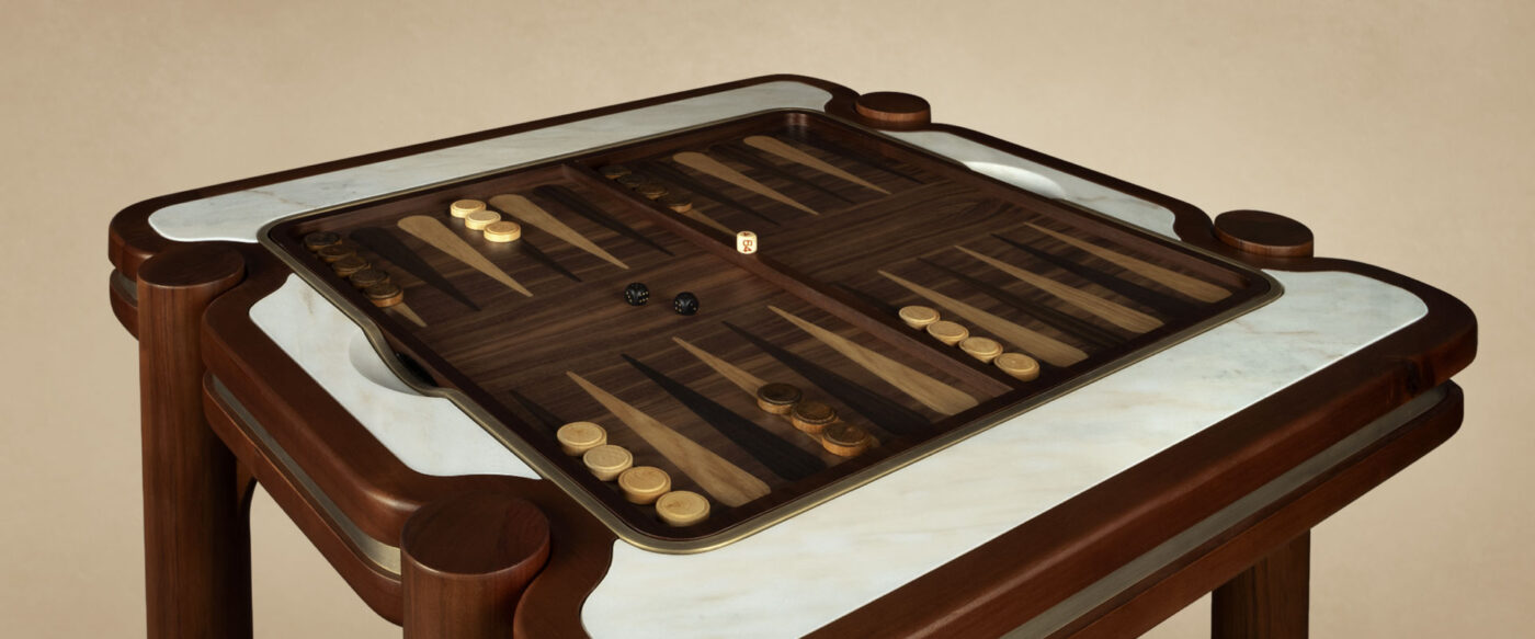holland backgammon table detalhe 1