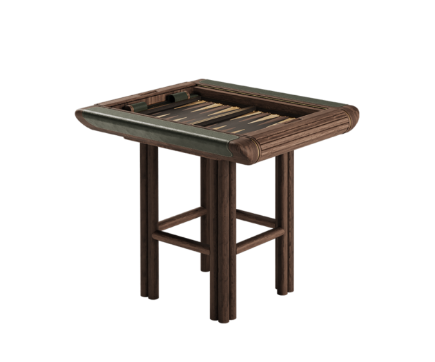 Jacoby Backgammon Table Wood Tailors Club Riveting Crafts