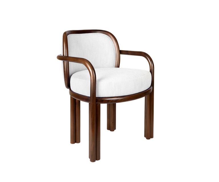 James Dining Chair Wood Tailors Club Riveting Craftsmanship