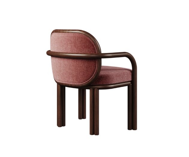 James Dining Chair Wood Tailors Club Riveting Craftsmanship