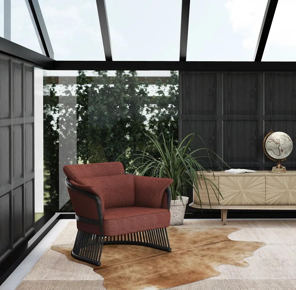 Johnson Wooden Armchair