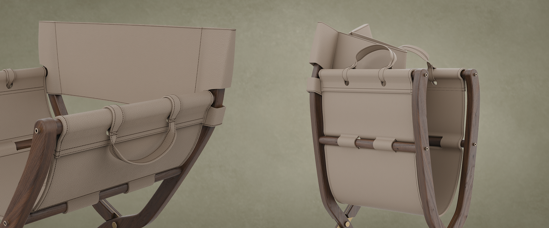 korda folding chair detalhe