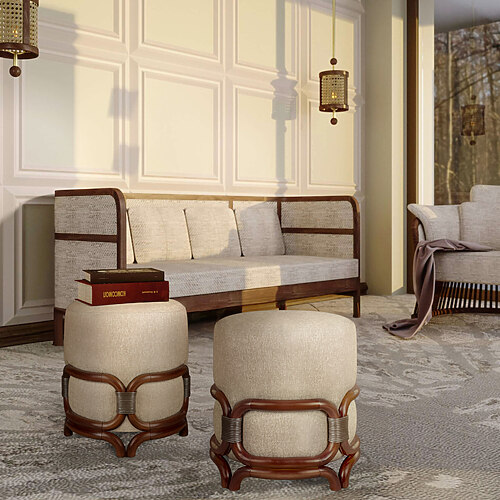 Lagom Interior Style Stefan Stool by Wood Tailors Club
