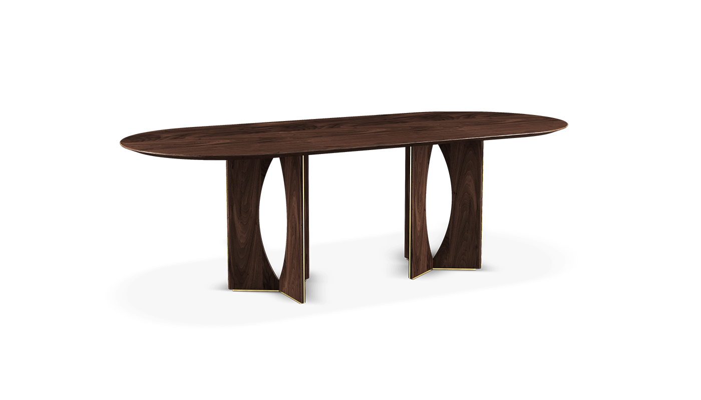 Taylor Dining Table Wood Tailors Club Riveting Craftsmanship