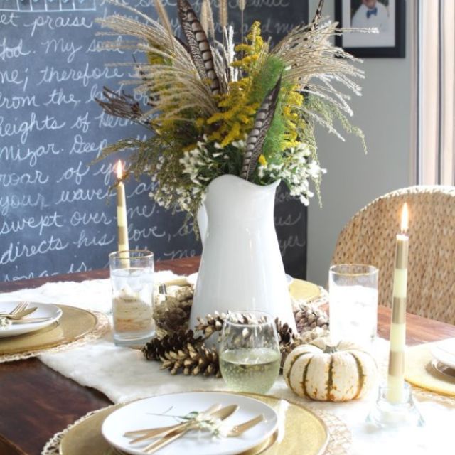 Thanksgiving Décor Ideas Wood Tailors Club Riveting Crafts