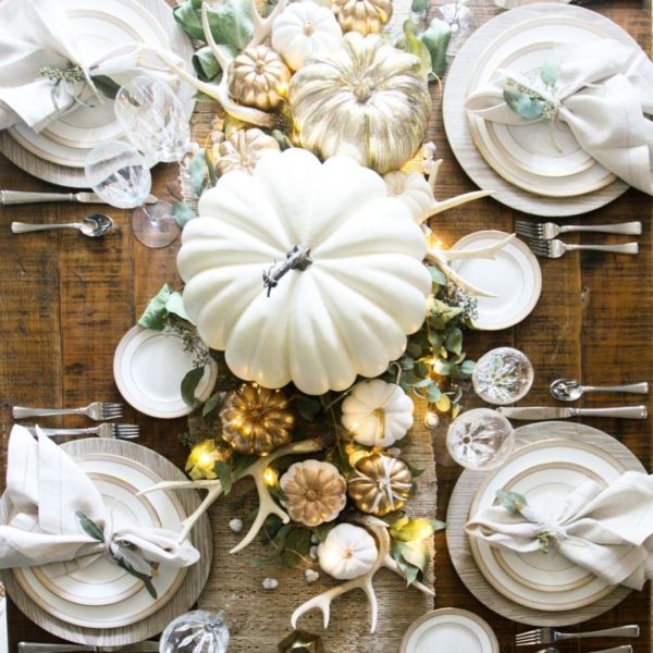 Thanksgiving Décor Ideas Wood Tailors Club Riveting Crafts