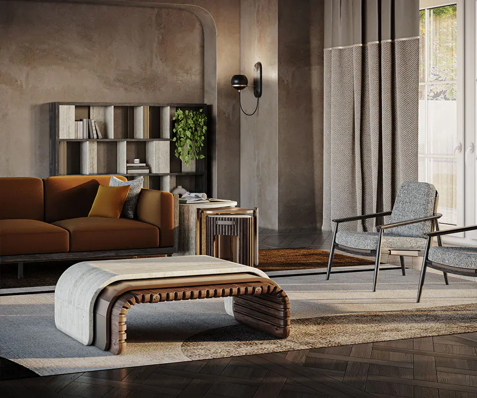 Wood Tailors Takes Over Travertine