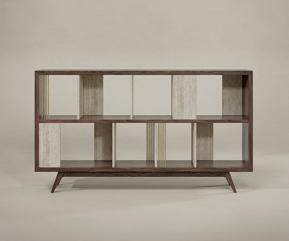 Wordswoth Low Bookcase